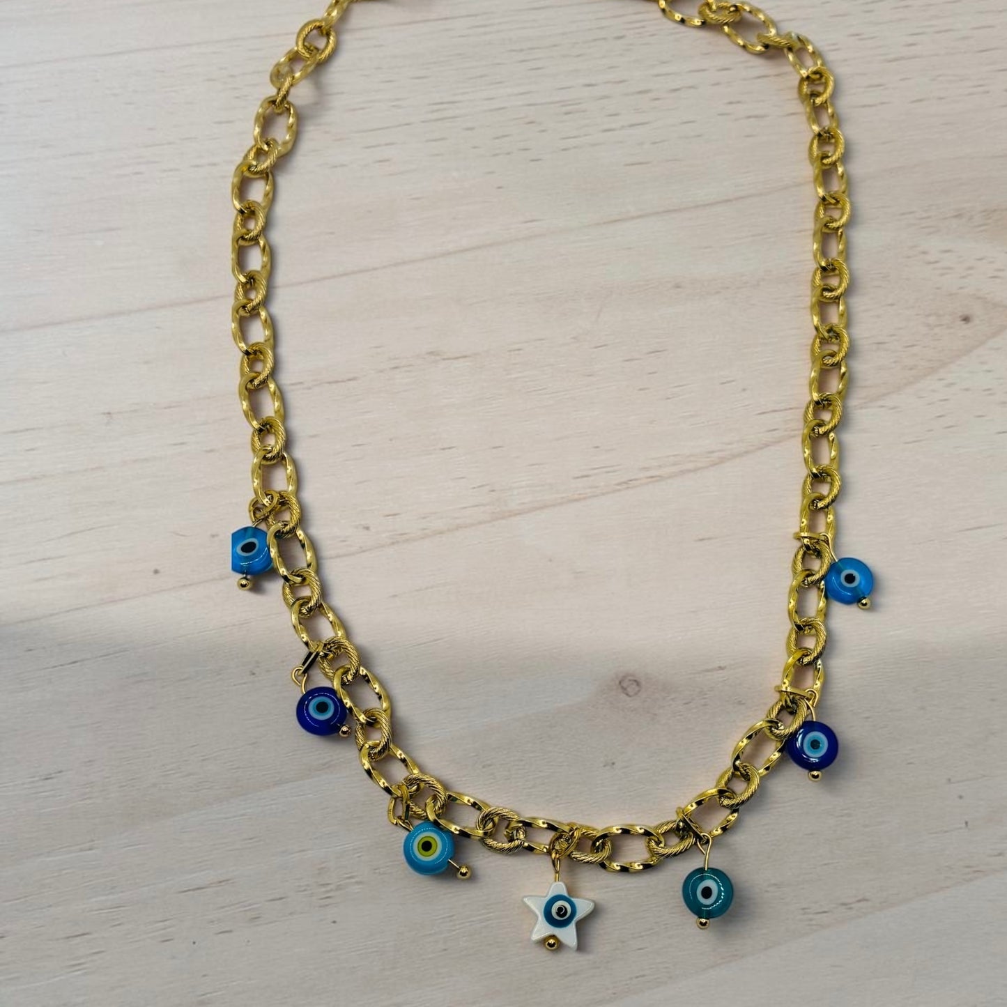 Collier à breloques "Goudes so good"