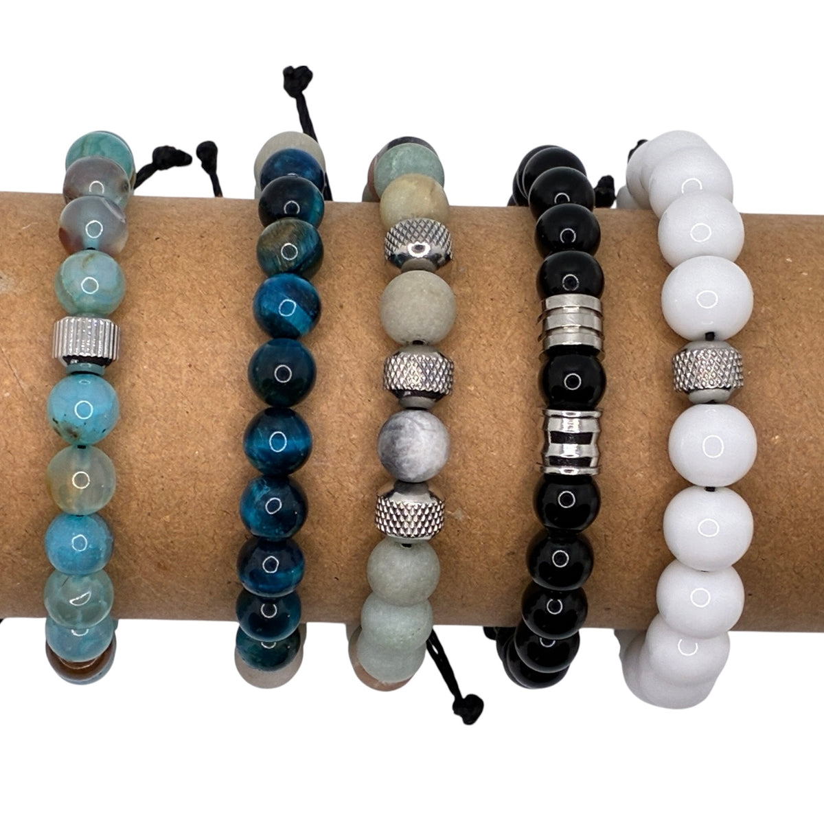 Bracelet homme - Pierres fines