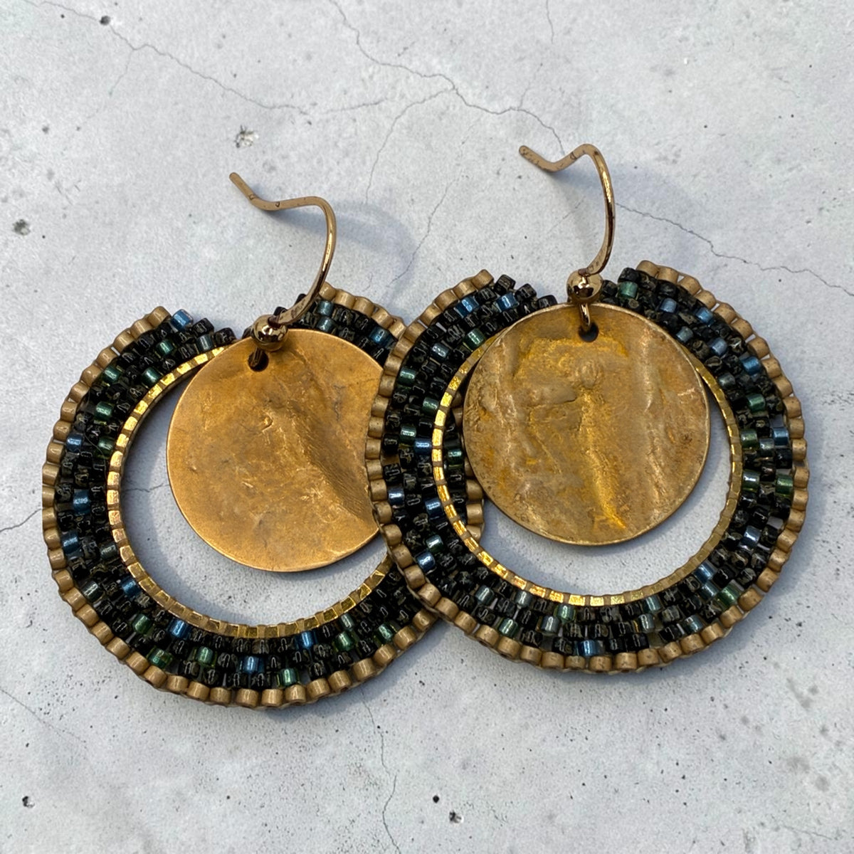 Boucles "Sous le soleil de Saint Tropez"
