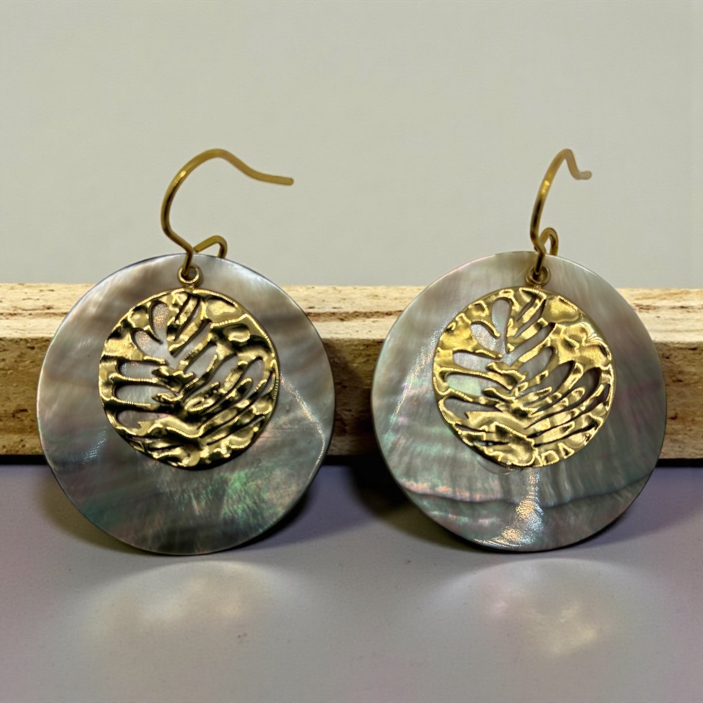 Boucles d’oreilles « Sur le port de Bandol »