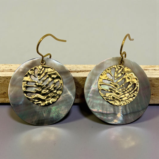 Boucles d’oreilles « Sur le port de Bandol »