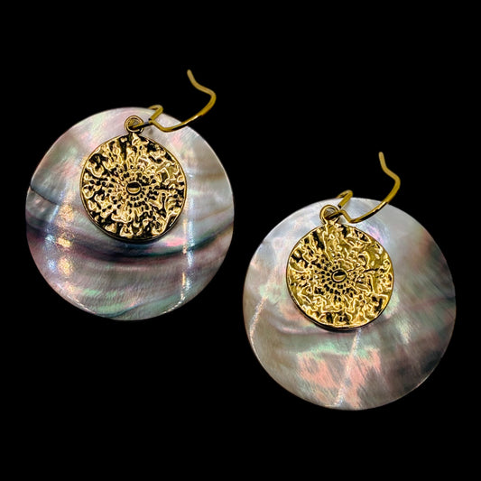 Boucles d’oreilles « Sur le port de Bandol »