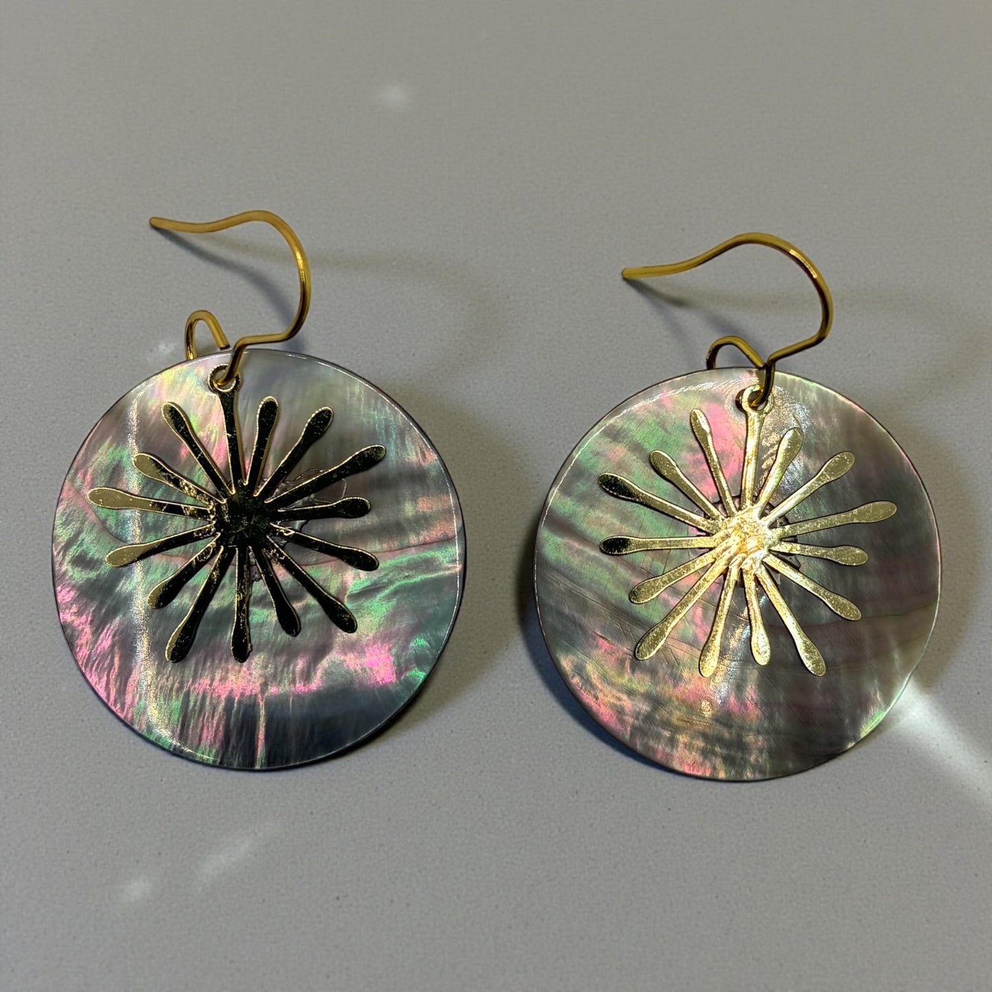 Boucles d’oreilles « Sur le port de Bandol »