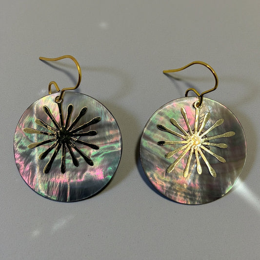 Boucles d’oreilles « Sur le port de Bandol »