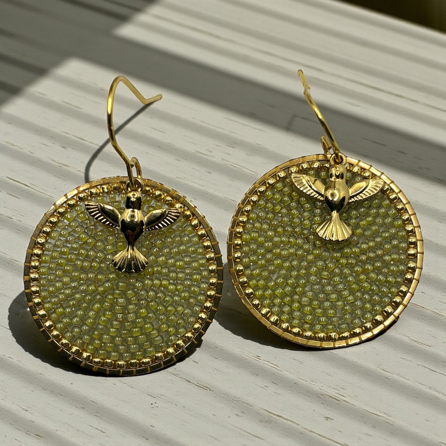 Boucles d'oreilles "Promenade aux Baux de Provence"