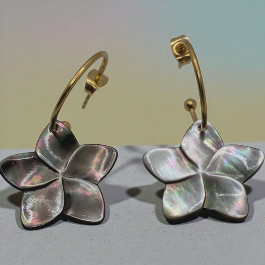 Boucles d’oreilles « Sur le port de Bandol »